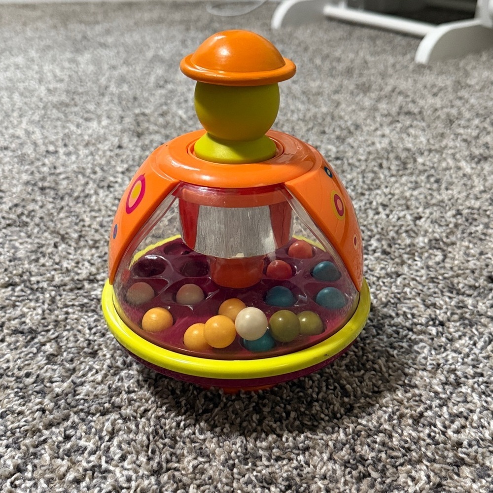 B Toys Ladybug Ball Popper Toy - Picture 2 of 5